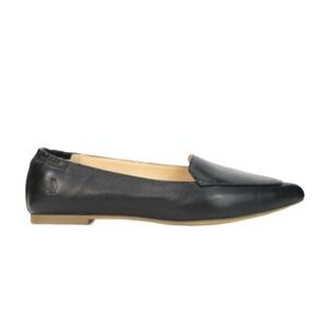 EUC Women’s Hush Puppies Hazel Pointe Black
Leather Flats Size 8